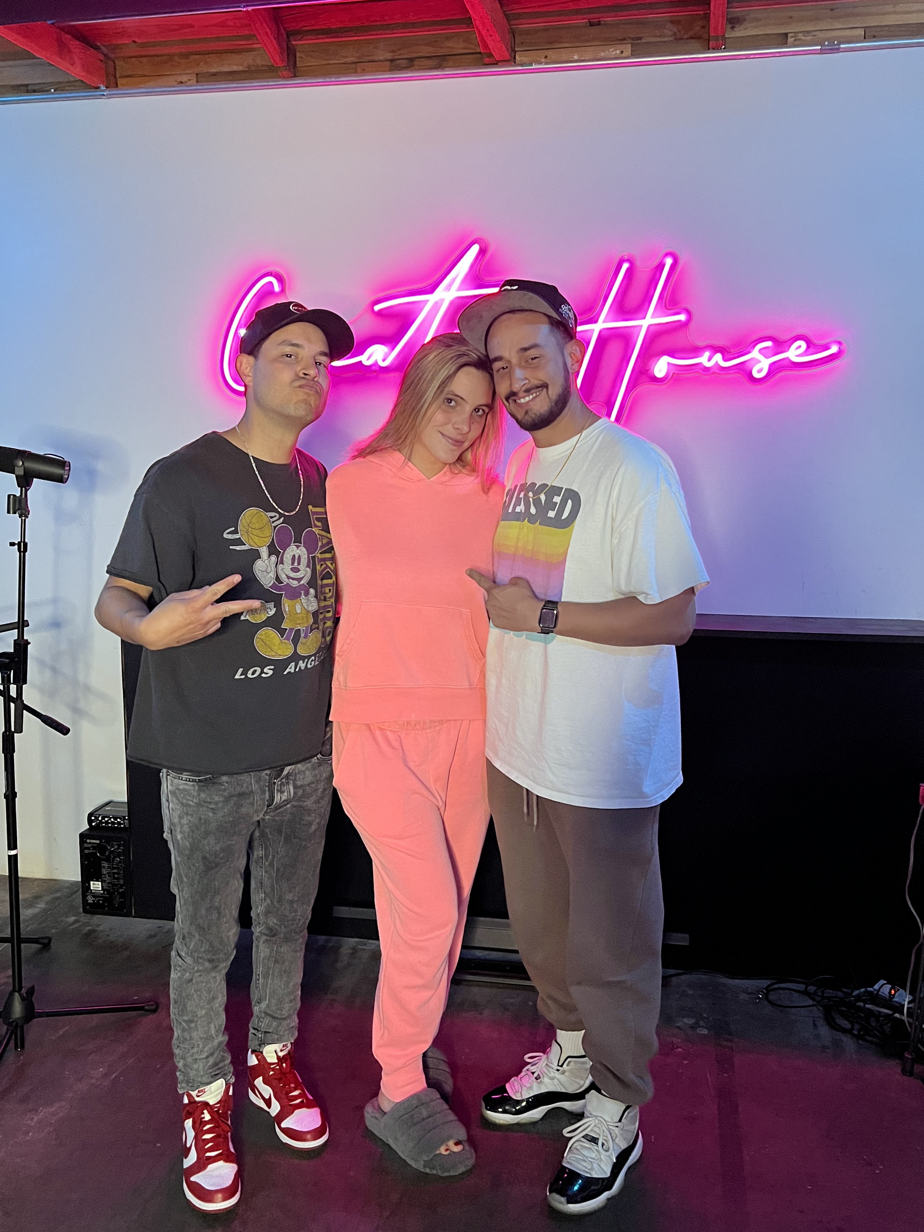 Studio session with Lele Pons